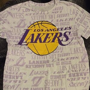 Los Angeles Lakers Unisex T-Shirt - Purple and Yellow